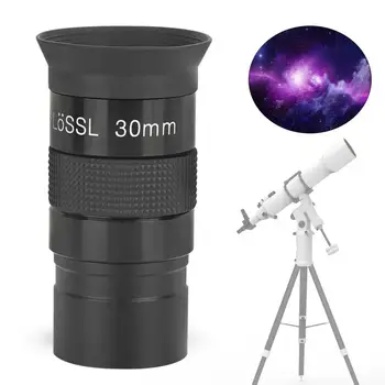 Fotografia Plossl 30 mm Okular Večplastne Wideband Premaz 1.25 cm Kovinski Oko Pripomoček za Astronomski Teleskop