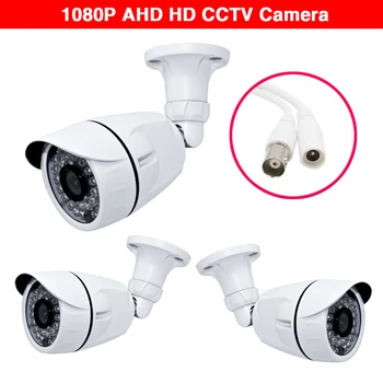 NINIVISION Visoke Ločljivosti AHD Kamera HD 1080P 2MP Nadzor Zunanja Notranja ir Varnostne Kamere Sistem Z Nosilcem