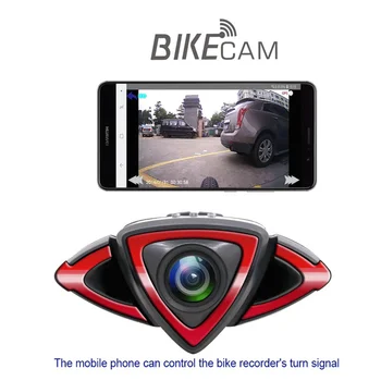 Izposoja Diktafon Motocikel Vožnjo Diktafon BikeTurn Signal Opozorilna Lučka Telefon, Wifi Povezave Gps Track Bike Dodatki