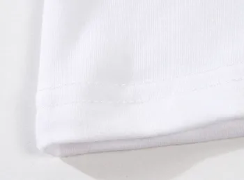 Smešno T-shirt Ognjeni Natisnjeni Nove Modne Ženske T Majica Kratek Rokav O-vratu Bela Priložnostne Tee Shirt Ulične Ženska Oblačila