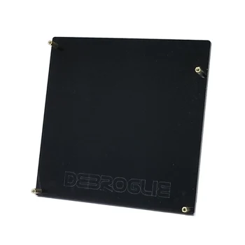 ITX matične plošče nosilec DIY BLACK akril itx matične plošče, Grafične grafična Kartica Pladenj za Računalnik Zgostitev 4,5 MM