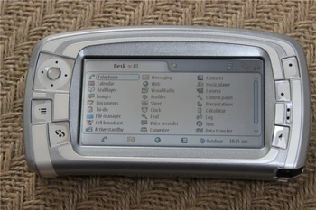 Original Nokia 7710 GSM 3.5 Cm 1300 mAh 640x320 FM Radio Star Symbian Ohmska zaslon na Dotik Odklenjen mobilni telefon Mobilni Telefon