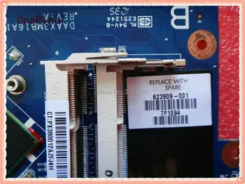 623909-001 za HP G56-108SA CQ56-109WM Prenosni RAČUNALNIK za Compaq CQ56 Motherboard DDR2 GL40 čipov DAAX3MB16A1 Preizkušen Dobro
