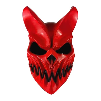 Halloween Demon Masko Zakol Prevlada Otrok Teme Demolisher Masko za Glasbeni Festival Cosplay Prop Kapuco Masko Maškarada