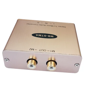 Stereo Zvočni Mešalnik Stereo v Mono Zvočni Tok Zvočni mešalnik Analogni Avdio, da mono Izolacije Ac