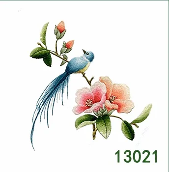 DIY Nedokončane Mulberry Svile Suzhou Vezenje Določa Natisnjene Vzorce Needlework Kompleti za Začetnike Določa birds series