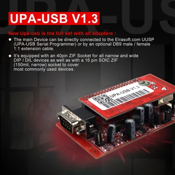 UPA USB Programer V1.3 s polno adapterji ECU Chip Tunning OBD2 Glavna Enota UPA-USB 1.3 UPA USB V1.3 Orodje Za Diagnostiko,