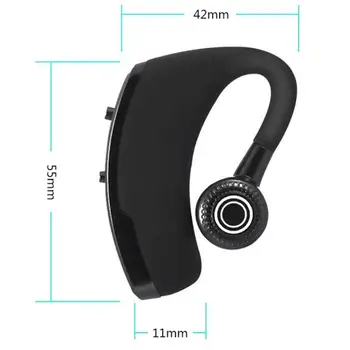 ALLOYSEED V9 Prostoročno Podjetja Bluetooth Slušalke Eno Brezžične Stereo Slušalke Športne Čepkov Slušalke Z Mikrofonom Za Voznika