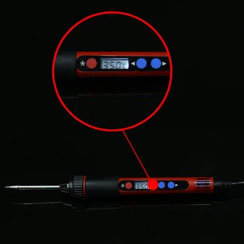 Nastavljiva Temperatura USB lemilo 5V 10W Digitalni LCD Solda Spajkanje Železa Soldeerbout Fer a Souder BGA Varjenje Orodij
