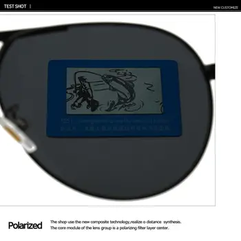 Moda Polarizirana sončna Očala Moških Luksuzne blagovne Znamke Oblikovalec Vožnjo sončna Očala Za Moške Oculos de S Sodno&Box 8480