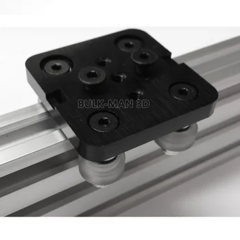 50Sets/Veliko Visoko natančnost Poli Karbonat CNC Xtreme Mini proti kolo kompleti za v-reže linearno železniškega sistema