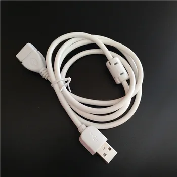 30pcs/veliko USB Moški Ženski Podaljšanje Adapter Kabel Podaljšek Kabel za Polnjenje
