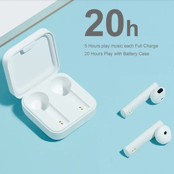 Na Zalogi Xiaomi Zraka 2 SE Brezžično Čepkov 2 Osnovno Bluetooth Slušalke TWS Mi AirDots 2 Noice Odpovedi Touch Kontrole Earphone2