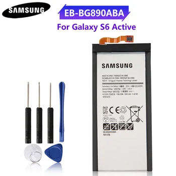 Original Baterija EB-BG890ABA Za Samsung Galaxy S6 Aktivno G890A G870A 3500mAh Pristna Baterija Telefona