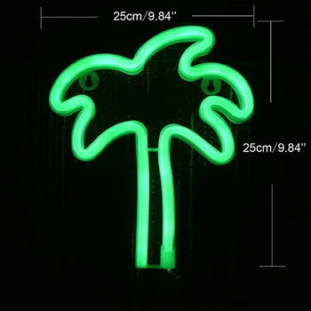 LJUBEZEN Neonske Znaki, LED Neon Baterija/USB Kabel Upravlja Luči Stenski Dekor za Dekleta Spalnica Hiša Bar Hotel Plaža za Rekreacijo