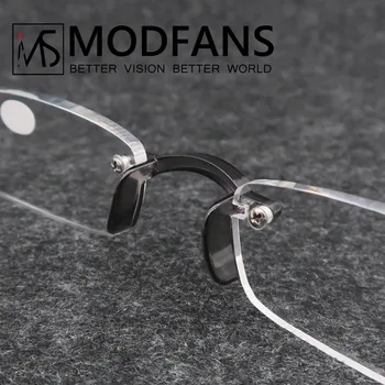 Rimless Obravnavi Očala Flex Tanek Okvir Moški Ženske Kvadratnih Očala brez okvirjev tr90 Slim Presbyopic Stekla s svetlobo +1+1.5+2+2.5