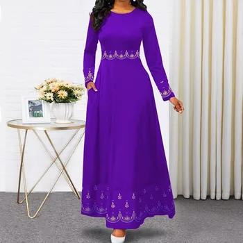 Indonezija Obleke Hidžab Bangladeš Plus Velikost Obleko 5XL Dubaj Modra Abaya Za Ženske Pakistan Muslimanskih Dolgo Obleko Maxi Islamska Oblačila