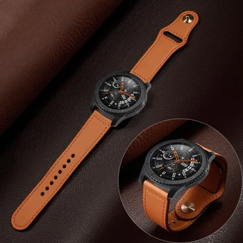 Orodje S3 meje Usnje zanke pasu za Samsung Galaxy Watch 46mm Huawei watch gt trak amazfit gtr 47mm zapestnica watchband 22 mm