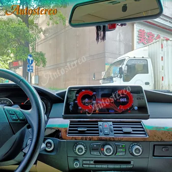 Za BMW Serije 5 E60 2004-2009 Android 10.0 4+64 G Avto Multimedijski Predvajalnik, Vodja Enote Auto Stereo Radio magnetofon GPS Navigacija