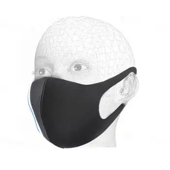 Bombaž Masko Šport Ponovno Stroj Dihanje Usta Masko Dustproof Anti-fog Stilsko Preprost Kolesarjenje Tek maske za obraz