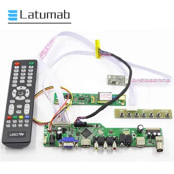 Latumab Nov Komplet za B141PW01 V. 0 V0 TV+HDMI+VGA+USB LCD LED zaslon Gonilnik Krmilnika Odbor Brezplačna dostava