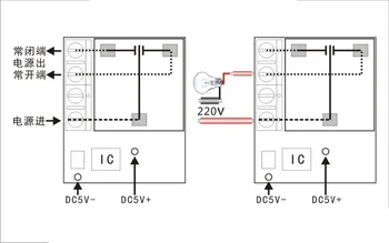Bluetooth TELEFON APP Rele za Nadzor Stikalo Modul F Dostop Motornih led svetilka 220V AC