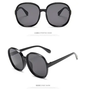 2020 Nov Krog sončna Očala Ženske Prevelik Dame Moda Moških Plastičnih Prostem Gradient sončna Očala UV400 Gafas De Sol