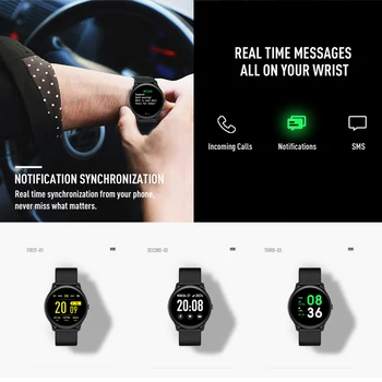 2020 za Pametno gledati Moške Srčnega utripa, Krvnega Tlaka, Bluetooth Šport Smartwatch Fitnes Tracker Povezavo za Android IOS Telefon