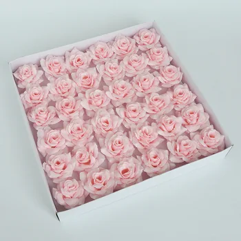 36pcs/veliko Dia 8 cm mariagesoap Tea rose glavo cvetje romantično poroko Valentinovo darilo dekoracijo Ročno Umetnost umetno cvetje