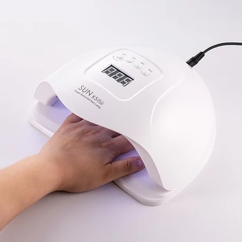 Visoka Kakovost 54W UV Lučka SONCE X5 Nohte, LED Svetloba, Infrardeči senzor Sušenja Noht Noht Gel za Lase Lučka za Manikuro Orodja