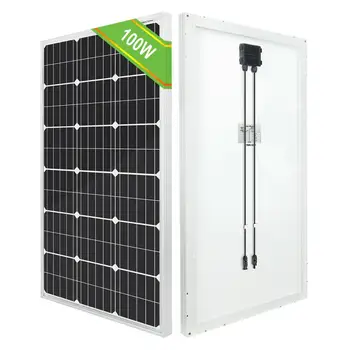 100W 18V Monokristalne Sončne energije Plošča za 12V Polnilec Avto Dom 200w 400w 600w 800w 1000W sončni kolektorji sistem kit