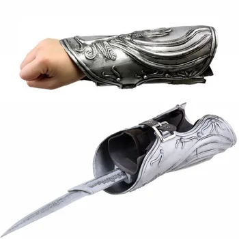 Skrite Rezilo Bratstva Ezio Auditore Spopad Replika Rokavi meči Lahko katapultnih Cosplay Božično Darilo Igrače
