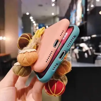 3D Srčkan Cvet Sončnice Daisy Cvetlični Mehko Telefon Ohišje Za Samsung Galaxy Note 8 9 10 20 S20 ultra S10 S8 S9 Plus Kritje Buče