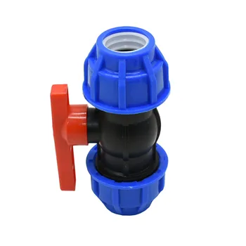 PVC PE PPR DN25 Vodne pipe krogelni ventil 1