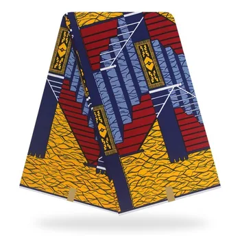 Nigerija Pravi Vosek Veritablee Visoke Kakovosti Vezenje Tkanine, Vroče Prodaje Ankara Afriške Vosek Tkanine, Tekstil Materiala Za Tiskanje