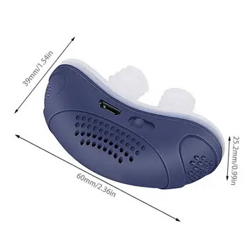 Električni Anti Smrčanje Napravo Koncentracija Kisika CPAP Stop, ki Smrčijo Nosni Dilator Sponka za Nos Izboljša Spanje Apnea Pomoči Orodje