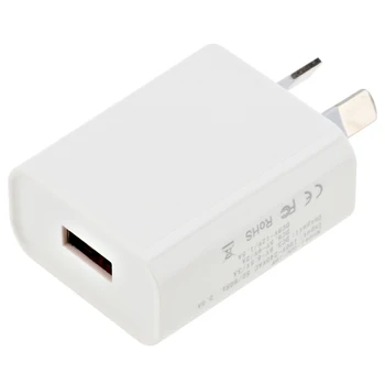 Hitro Polnjenje QC 3.0 18W Polnilnik USB AU Plug Steno Mobilni Telefon Polnilnike Hitro Adapter za Samsung Xiaomi Za iPhone 50pcs