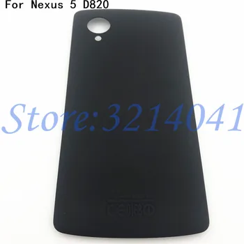 Original Za LG Google Nexus 5 D820 D821 Hrbtni Pokrovček Baterije Zadnja Vrata Stanovanja Primeru Nadomestne Dele Z NFC