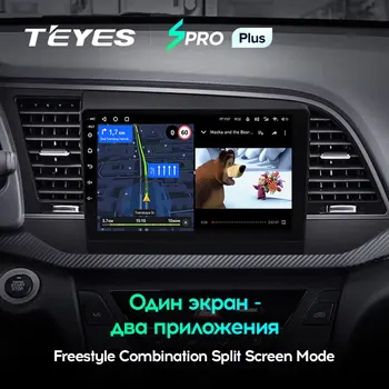 TEYES SPRO Plus Za Hyundai Elantra 6 2016 - 2018 Avto Radio Večpredstavnostna Video Predvajalnik Navigacija GPS Android 10 Št 2din 2 din dvd
