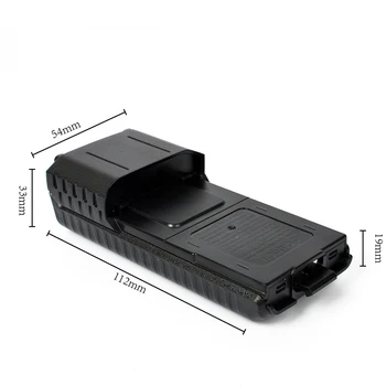 2PCS Baofeng UV-5R Razširjene Baterije, Ohišje 6*AA Podaljša 5R Baterije Primeru Polje Prenosni Radijski Sprejemnik, Walkie Talkie Baterije