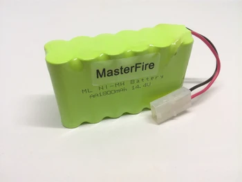 MasterFire 2nahrbtnik/veliko Novih 14,4 V AA 1800mAh NI-MH Baterija za ponovno Polnjenje NiMH Baterij Paket z vtič