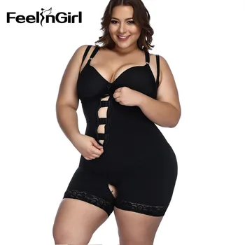 FeelinGirl Plus Velikost XS-6XL Shapewear Pasu Hujšanje Hlačnic Rit Podizač Modeliranje Trak Telo Oblikovalec spodnje Perilo za Ženske Obleka-A