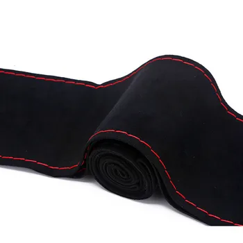 Pletenic Na volana Volan Kritje 38 cm Vrtljivi Pokrov Za Skoda Za Ford Za Audi Funda Volante