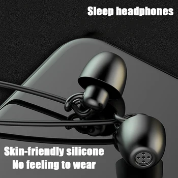 Ušesnih Čepkov A5 Silikona, 3,5 MM Vtič za V Uho Zmanjšanje Hrupa Slušalke Žične Slušalke Priložnostne Spalna Slušalke Čepkov za Slušalke