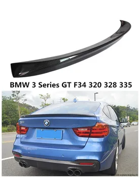 Ogljikovih Vlaken Spojler Za BMW Serije 3 GT F34 320 328 335-2019 Visoke Kakovosti Zadaj Krilo Spojlerji Auto Dodatki