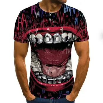 New visoke kakovosti T-shirt 2020 kratek rokav Hip hop design moške 3DT-shirt poletje priložnostne T-shirt