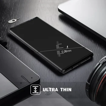 9H Polno Lepilo Kritje Kaljeno Steklo Film za Samsung Galaxy Note 8 9 S8 S9 Plus Ultra Tanek Ukrivljen Rob Zaščitni Zaslon Patron