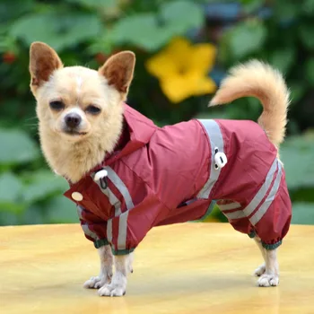 Pes, Dež Plašč, Jakna, Nepremočljiva Oblačila Jumpsuit Oblačila oblačila za pse, za pse dežni MDD