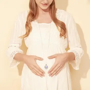 EUDORA 18 mm baker nosečnosti bola ogrlica Angel Klicatelja Galeb kletko Ogrlico, ki Za Otroka Nosečnosti Nakit najboljše Darilo K399