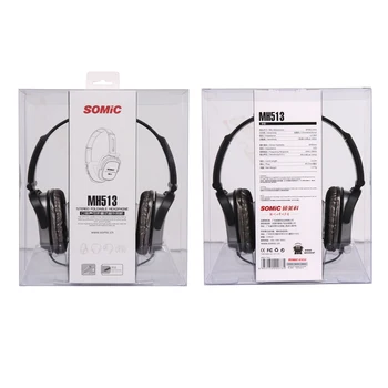 Somic MH513 Mini Prenosna Zložljiva Glavo Slušalke Žične Slušalke Z Mikrofonom Glasovni Nadzor 3,5 mm Vtič Za Telefon